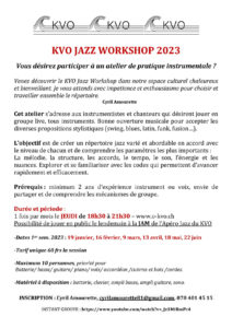 KVO JAZZ WORKSHOP 2023
