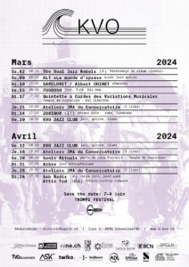 Programme Mars - Avril 2024