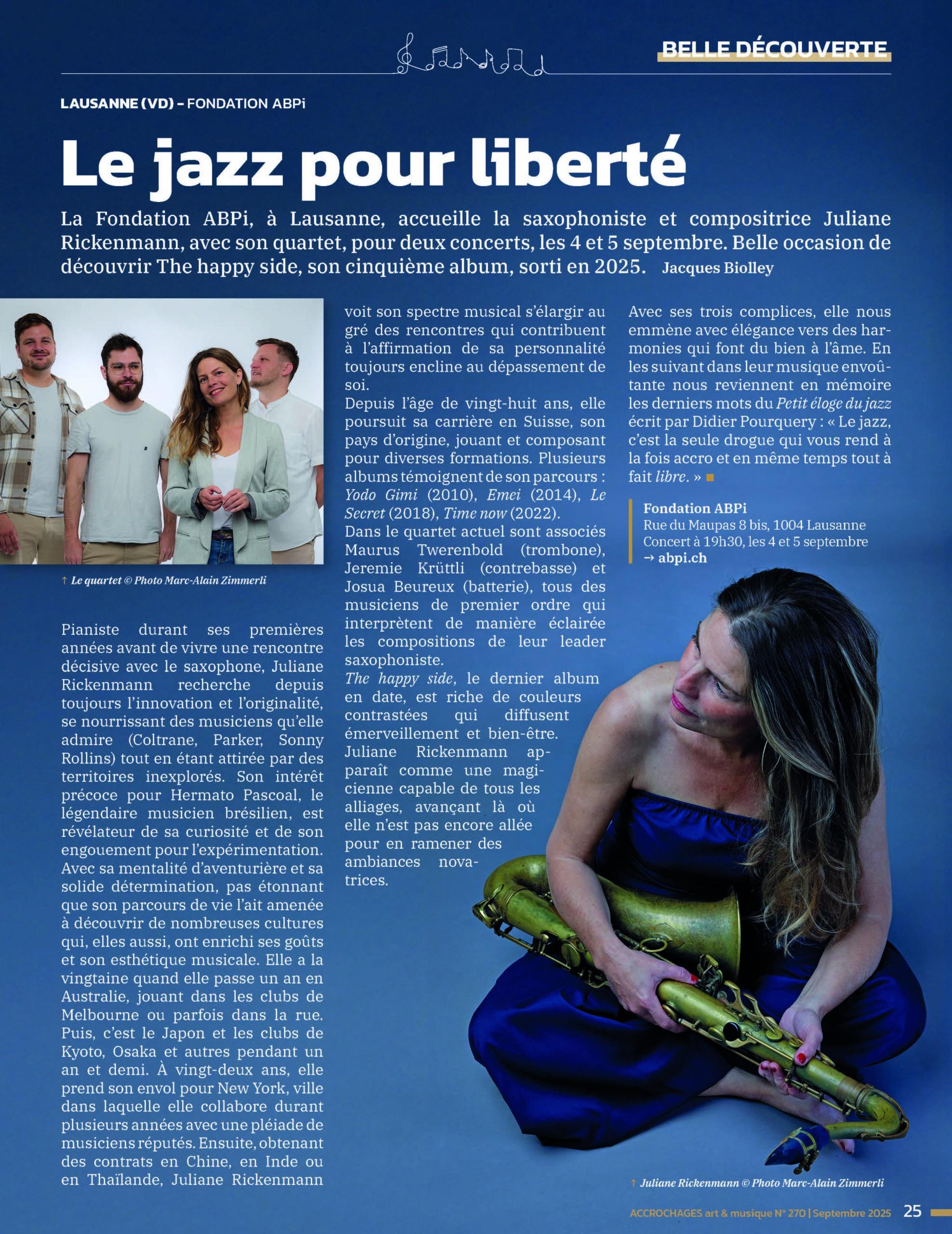 ACCROCHAGES N0 270 P.25