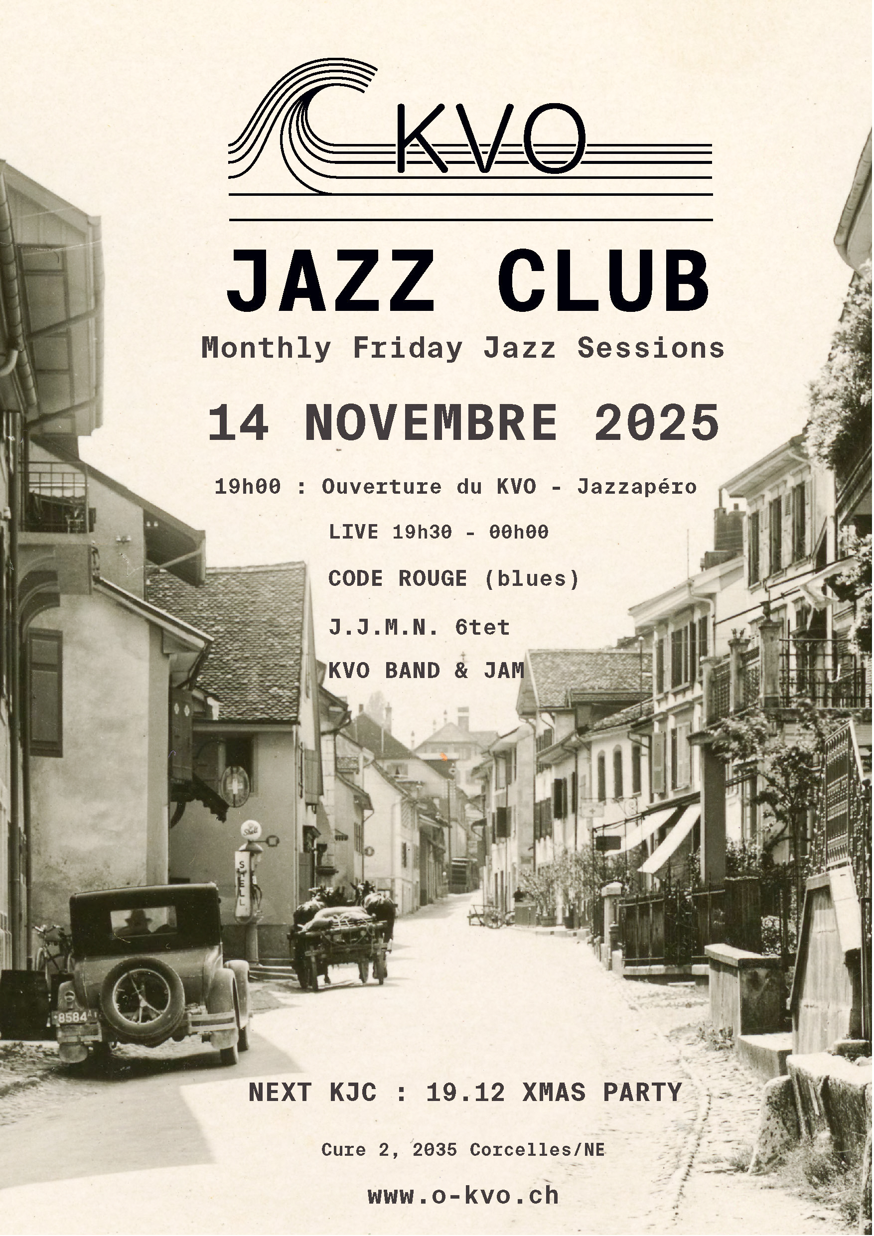 KVO JAZZ CLUB_Affiche_20251114_Novembre_edited KVO JAZZ CLUB Nikolas Katrantzis and Friends