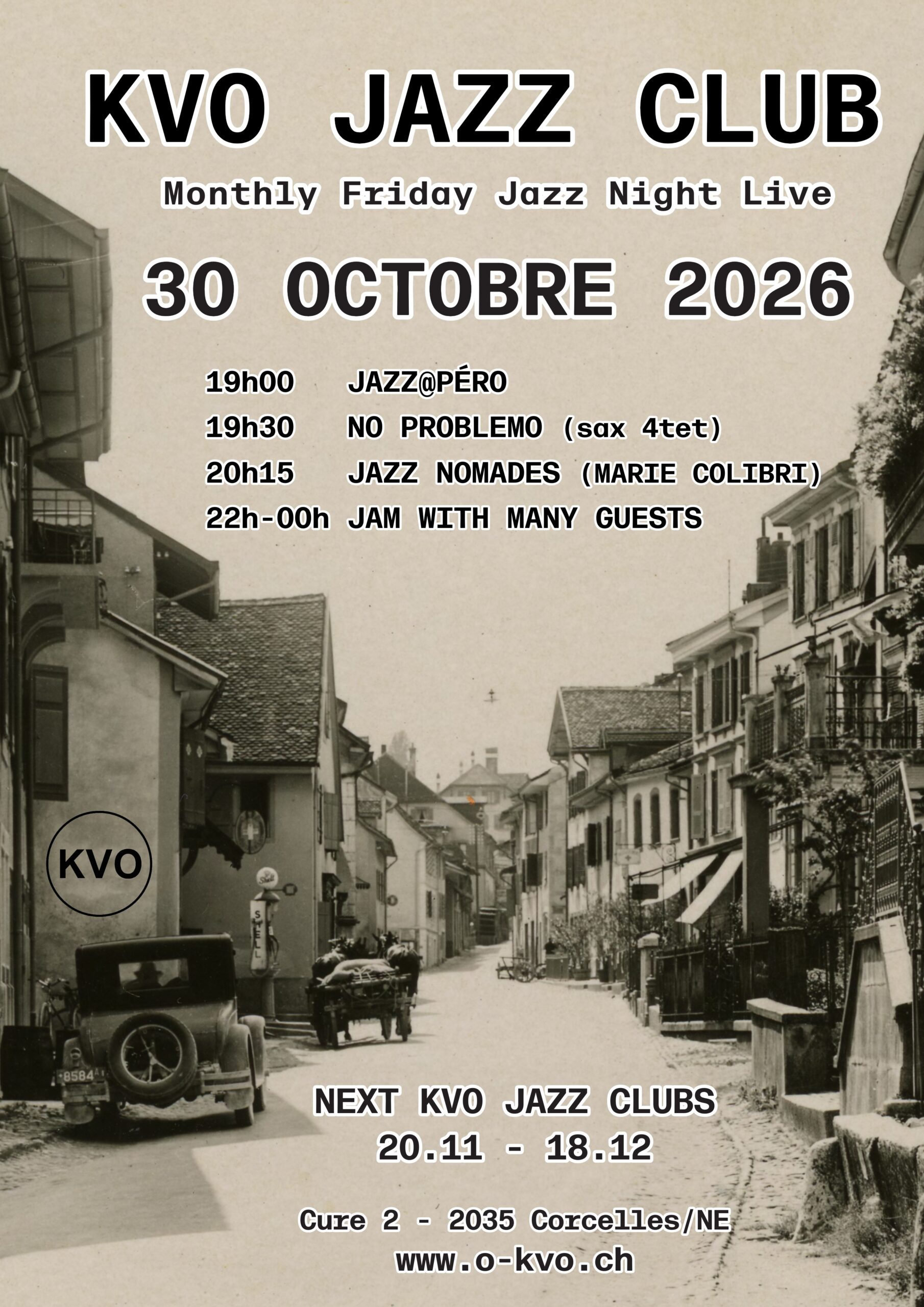 20261030_KVO JAZZ CLUB_Marie Colibri_No Problemo_Jam_A4